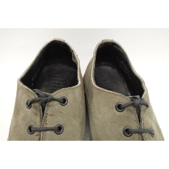 Helm Olive Green Suede Leather Dress Casual Oxfords Shoes Men\'s 11 D main image 10